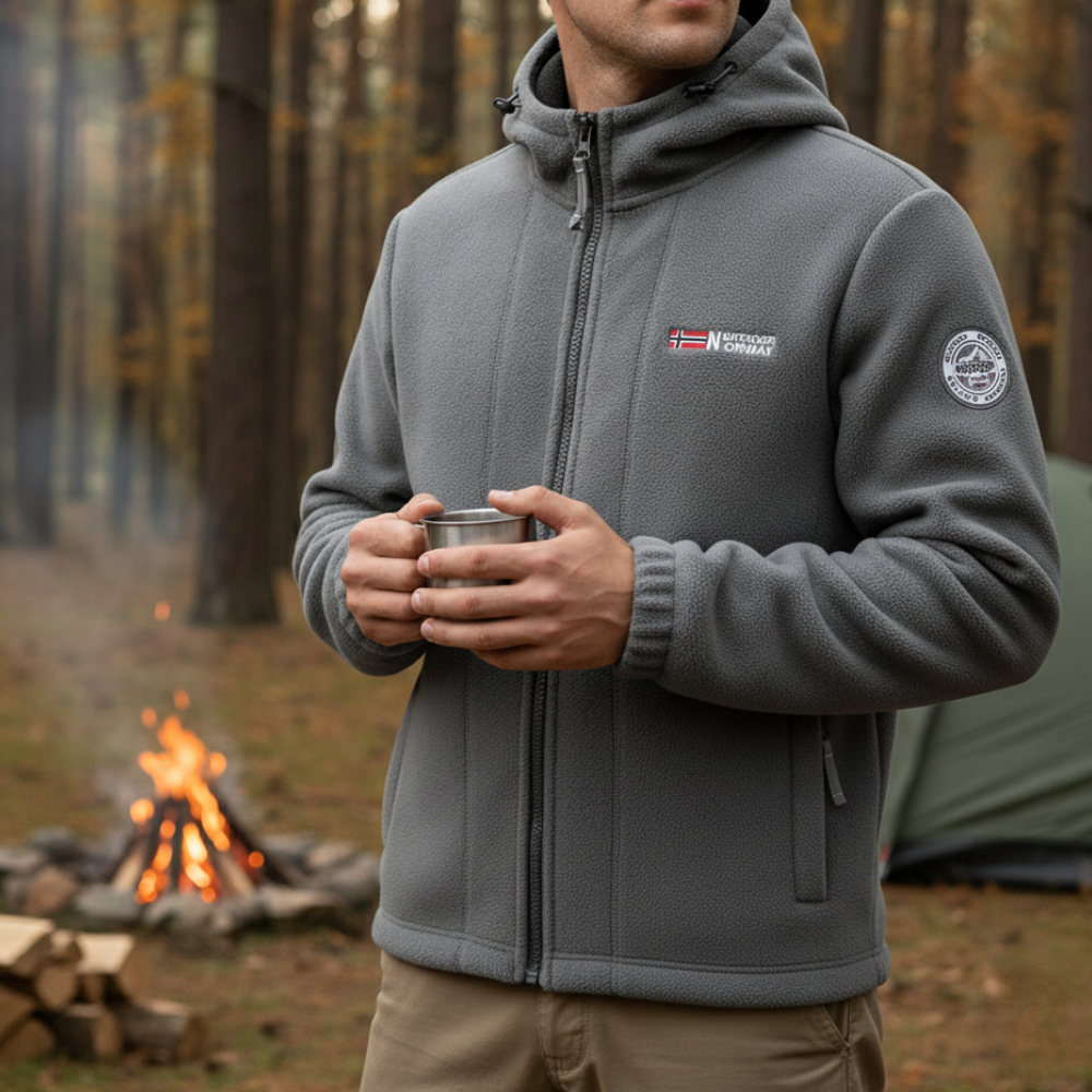 Men’s Fleece Jacket Windproof Breathable