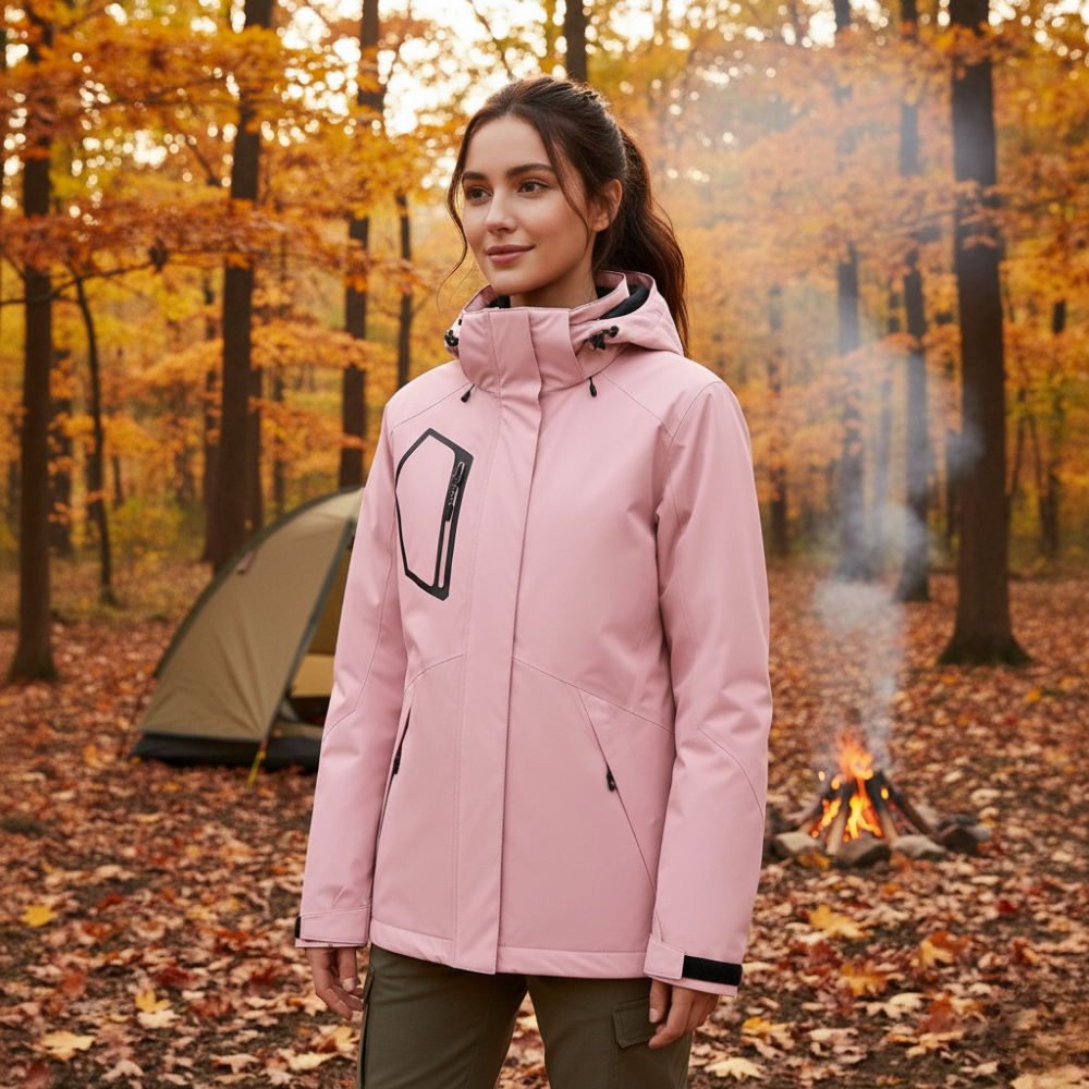 Women’s Waterproof Softshell Jacket with Hood | Active Peaks