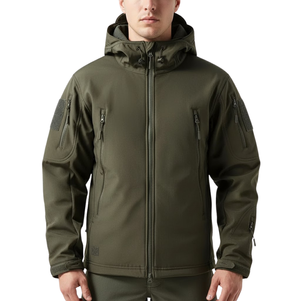 Waterproof Softshell Outdoor Jacket with Hood | Active Peaks