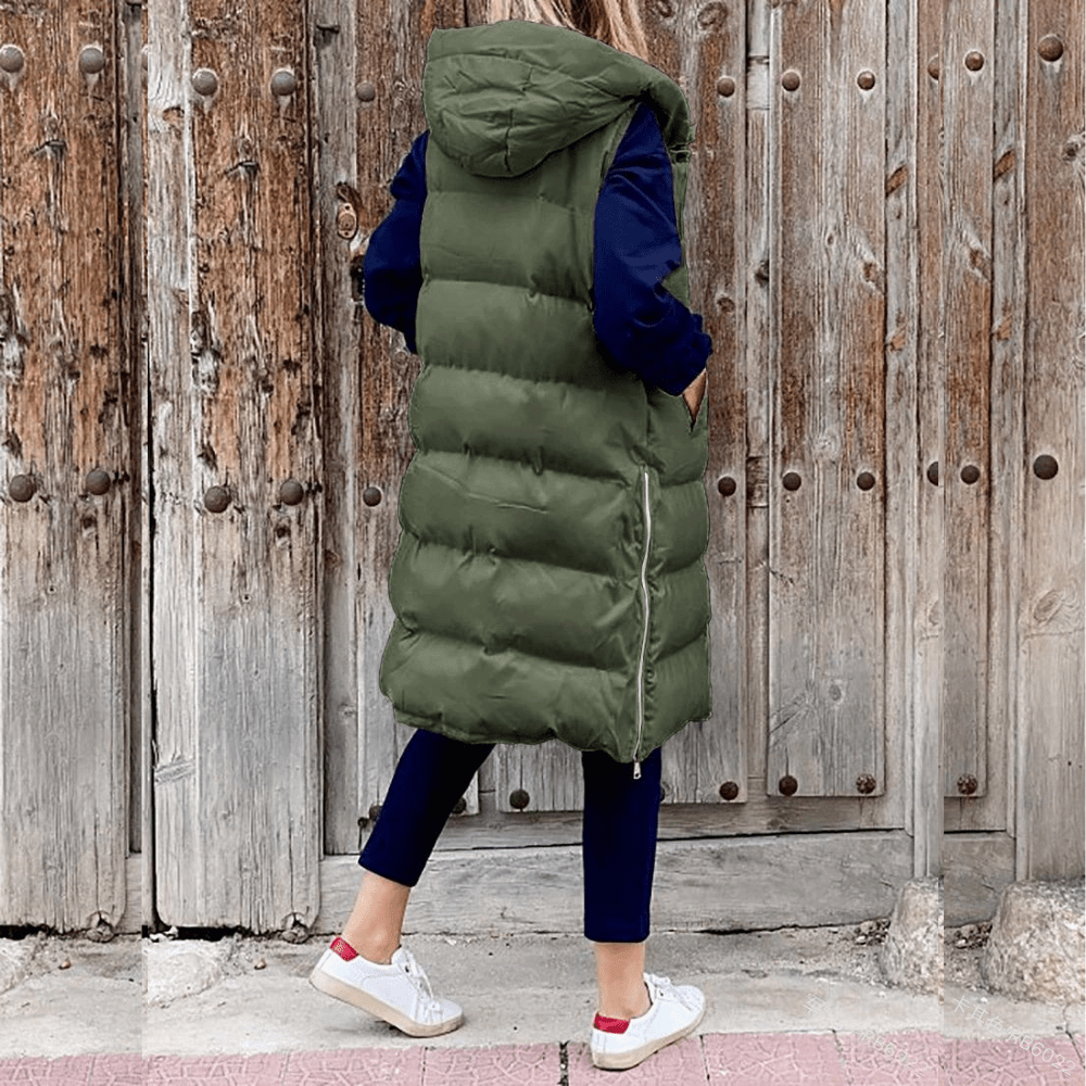 Long Padded Puffer Vest | Active Peaks - Active Peaks