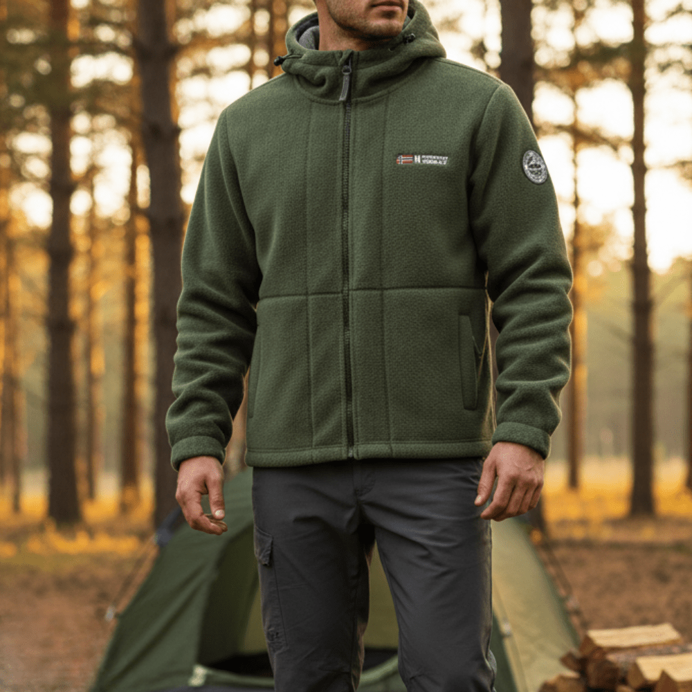 Men’s Fleece Jacket Windproof Breathable - Active Peaks
