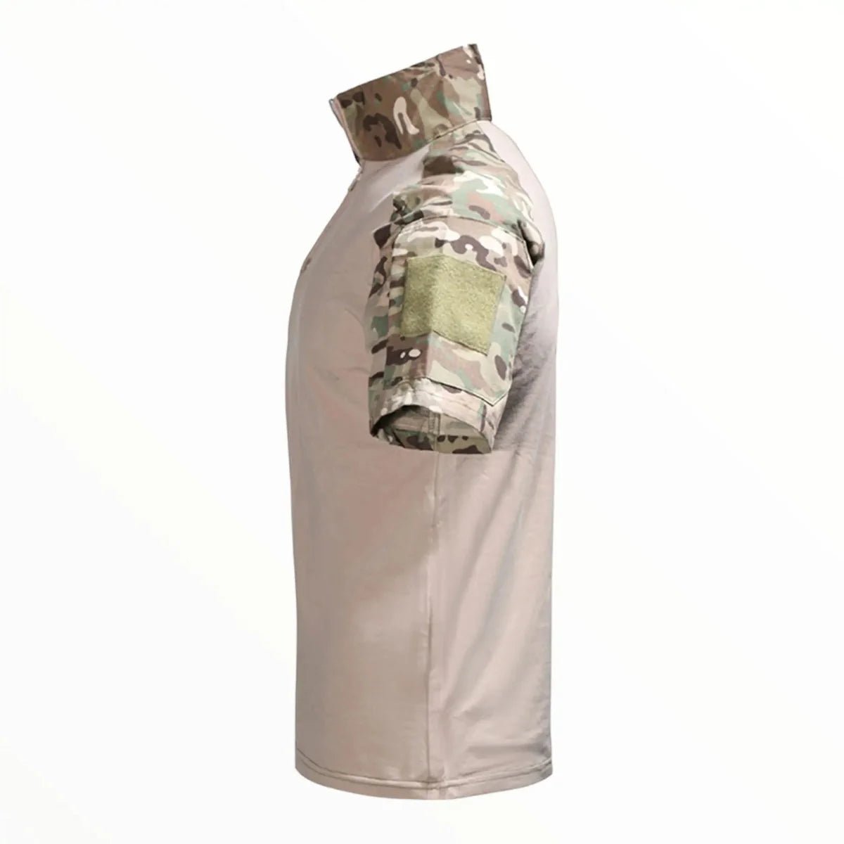 Breathable Zip - Neck Short Sleeve Outdoor T-Shirt - Active Peaks