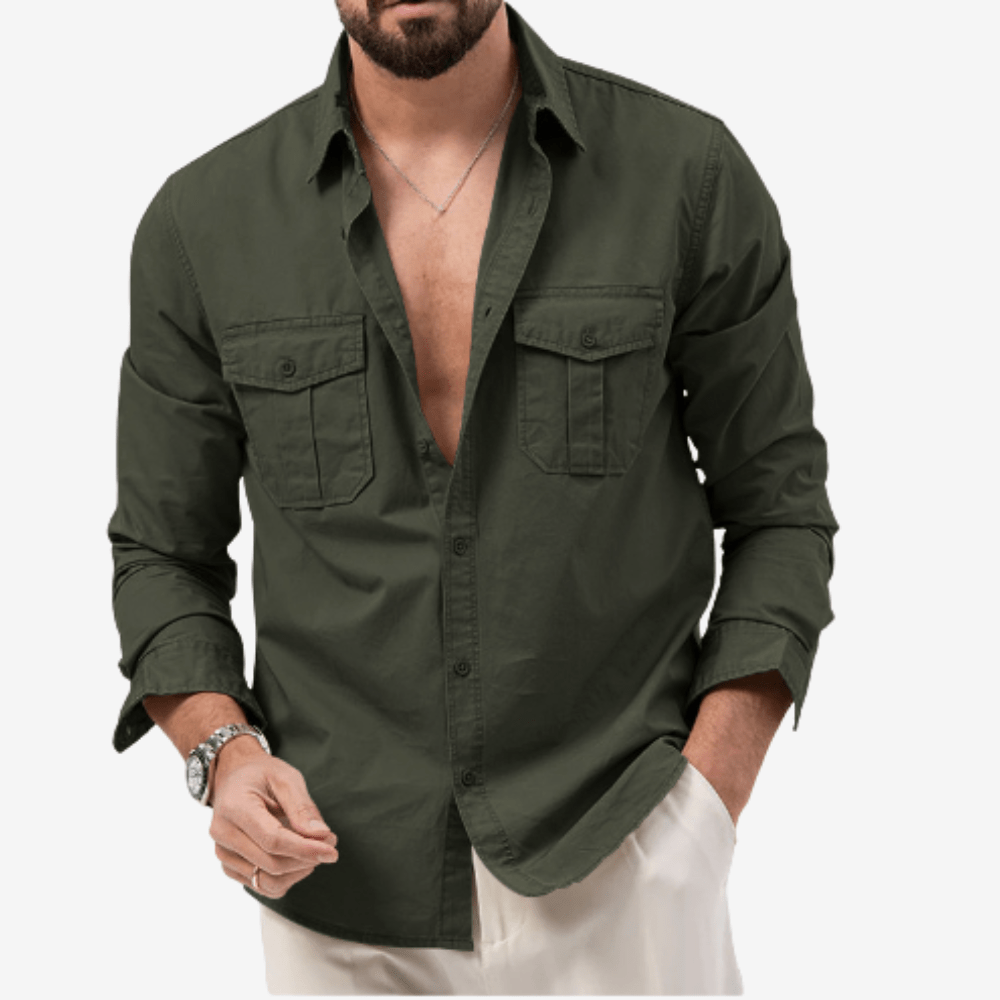 Breathable Convertible Hiking Shirt for Men | Active Peaks - Active Peaks
