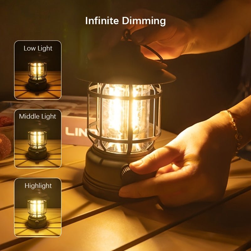 Rechargeable LED Camping Lantern with Adjustable Brightness | Active Peaks - Active Peaks