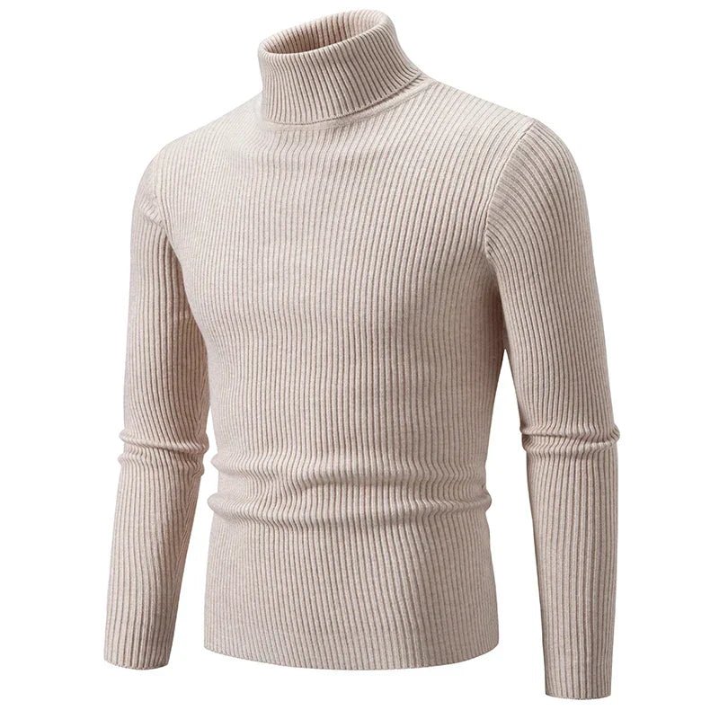 Men’s Ribbed Turtleneck Sweater | Active Peaks - Active Peaks