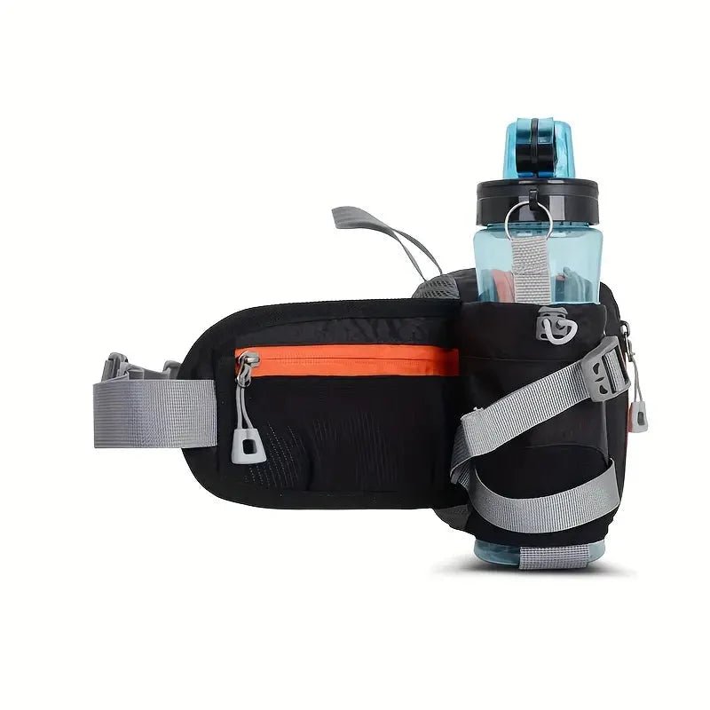Lightweight Water - Resistant Hiking Waist Pack with Bottle Holder - Active Peaks