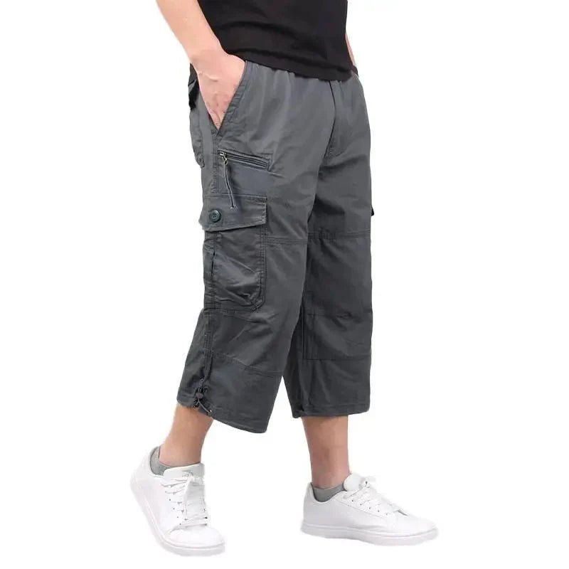 Lightweight Loose - Fit Cargo Shorts with Multiple Pockets | Active Peaks - Active Peaks