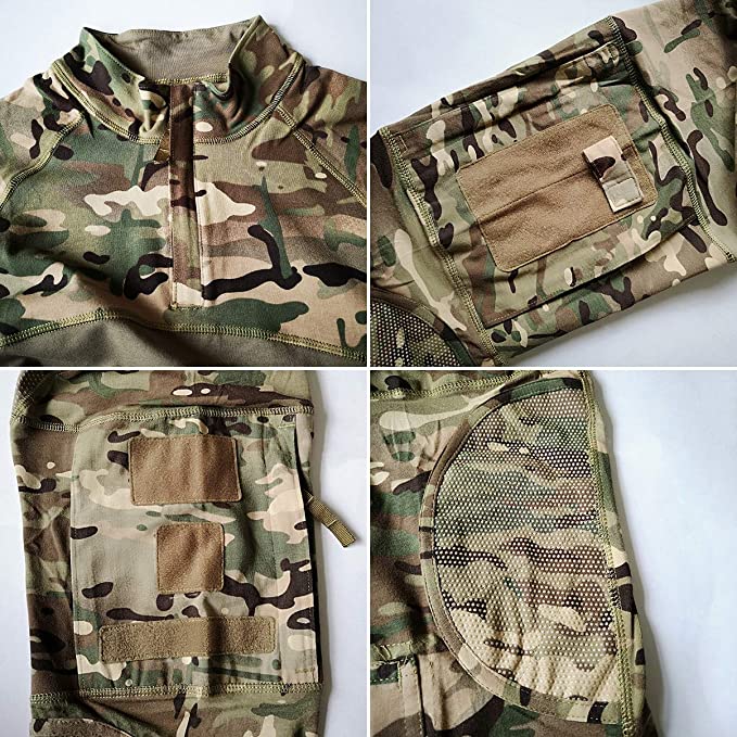 Breathable Stretch Long - Sleeve Tactical Shirt | Active Peaks - Active Peaks