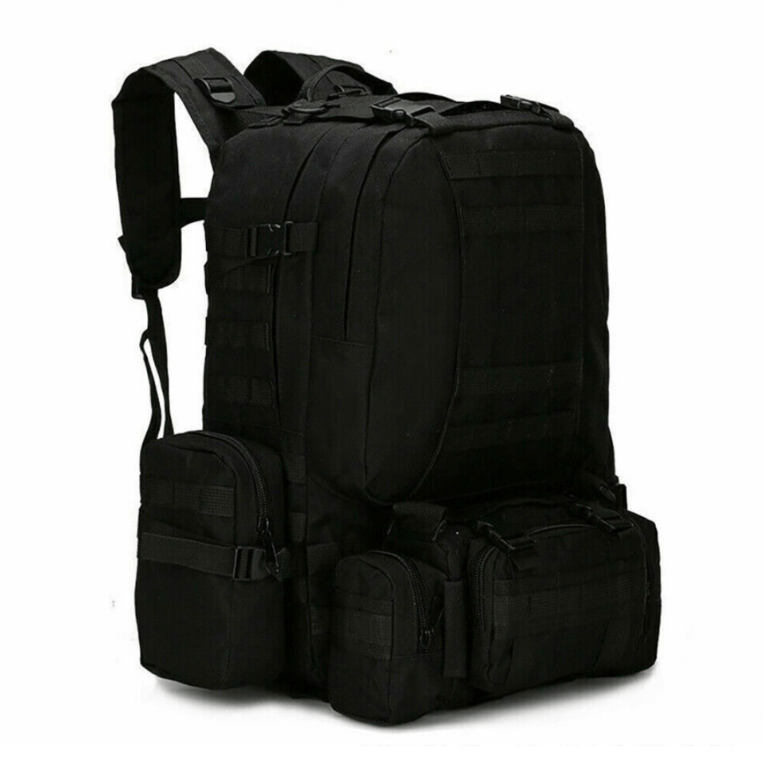 Water - Resistant and Rugged 50L Tactical Backpack - Active Peaks