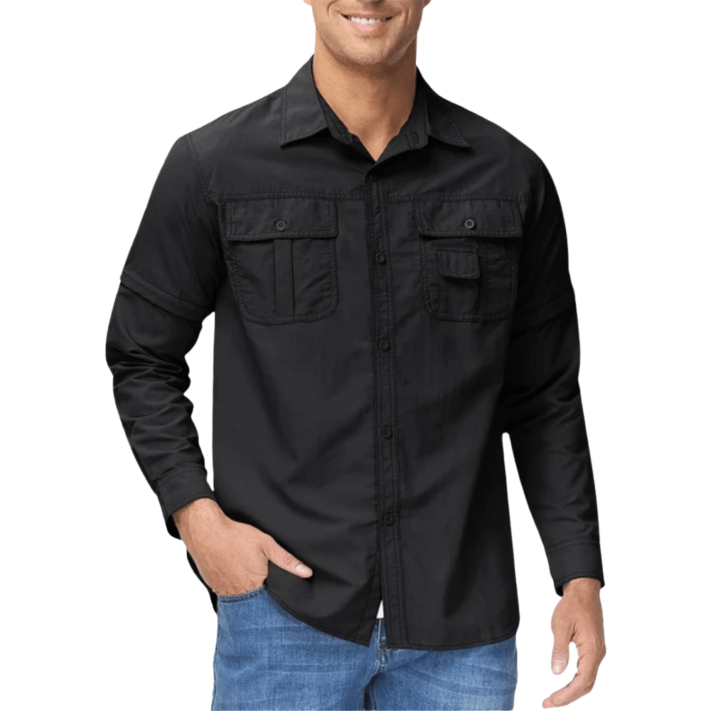 Breathable Convertible Hiking Shirt for Men | Active Peaks - Active Peaks