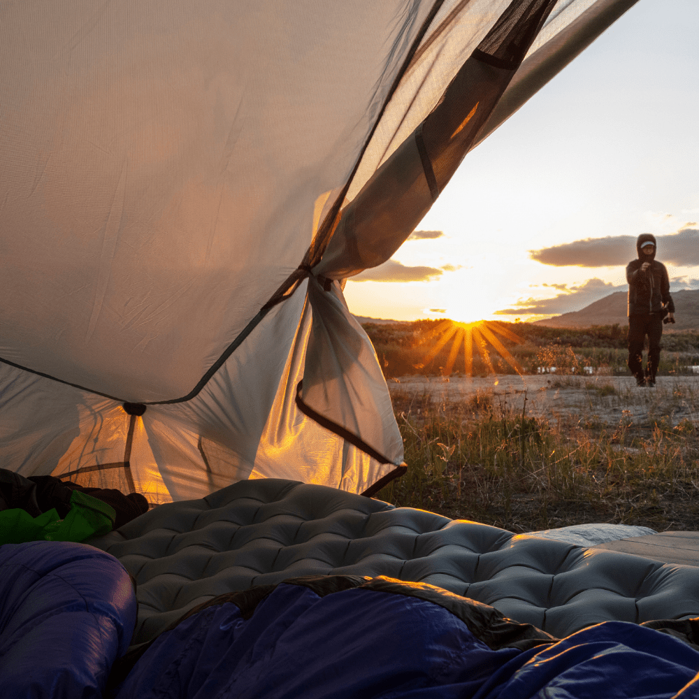 Lightweight Inflatable Sleeping Mat with Built - In Pump | Active Peaks - Active Peaks