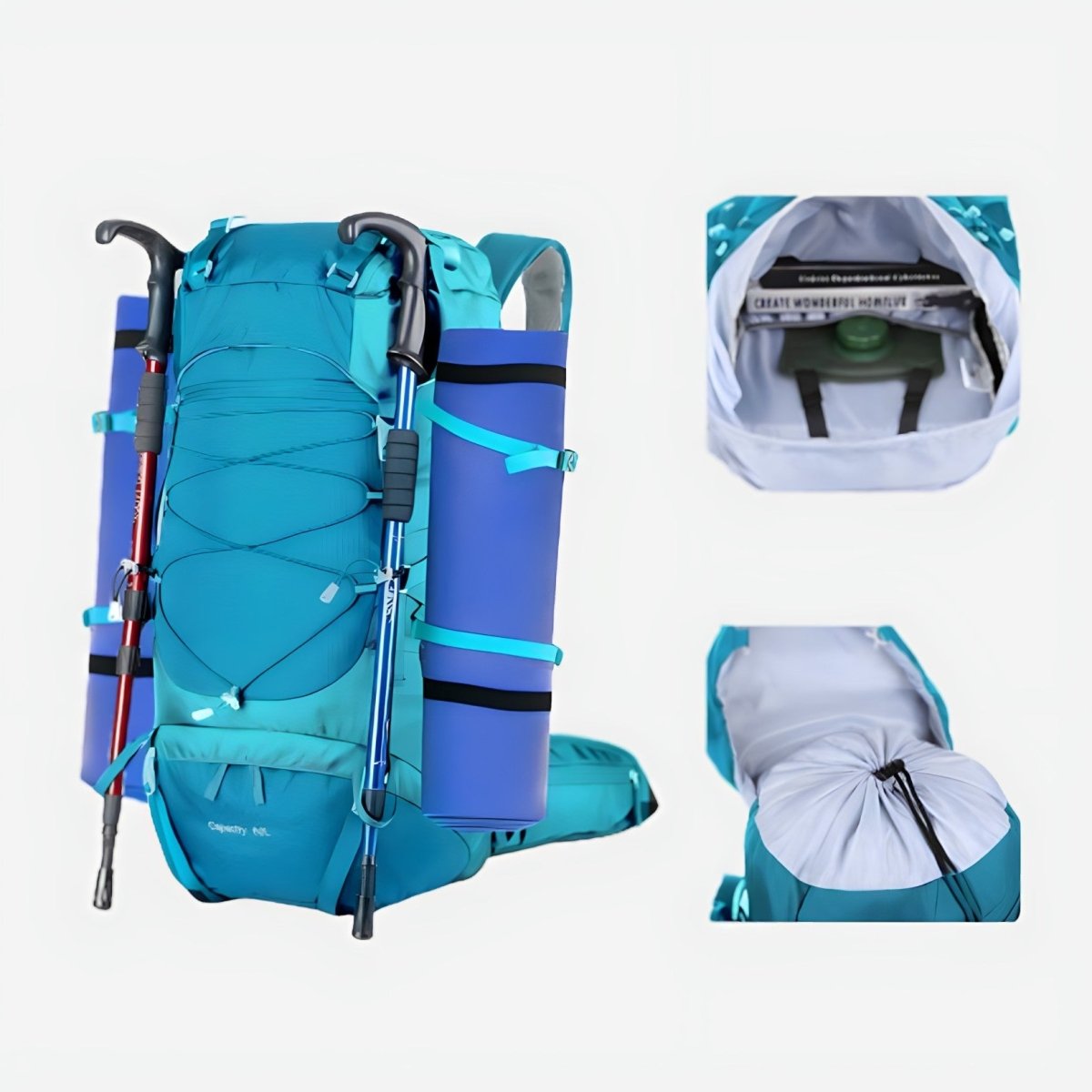 ActivePeaks Durable Trekking Backpack with 50L Capacity - Active Peaks