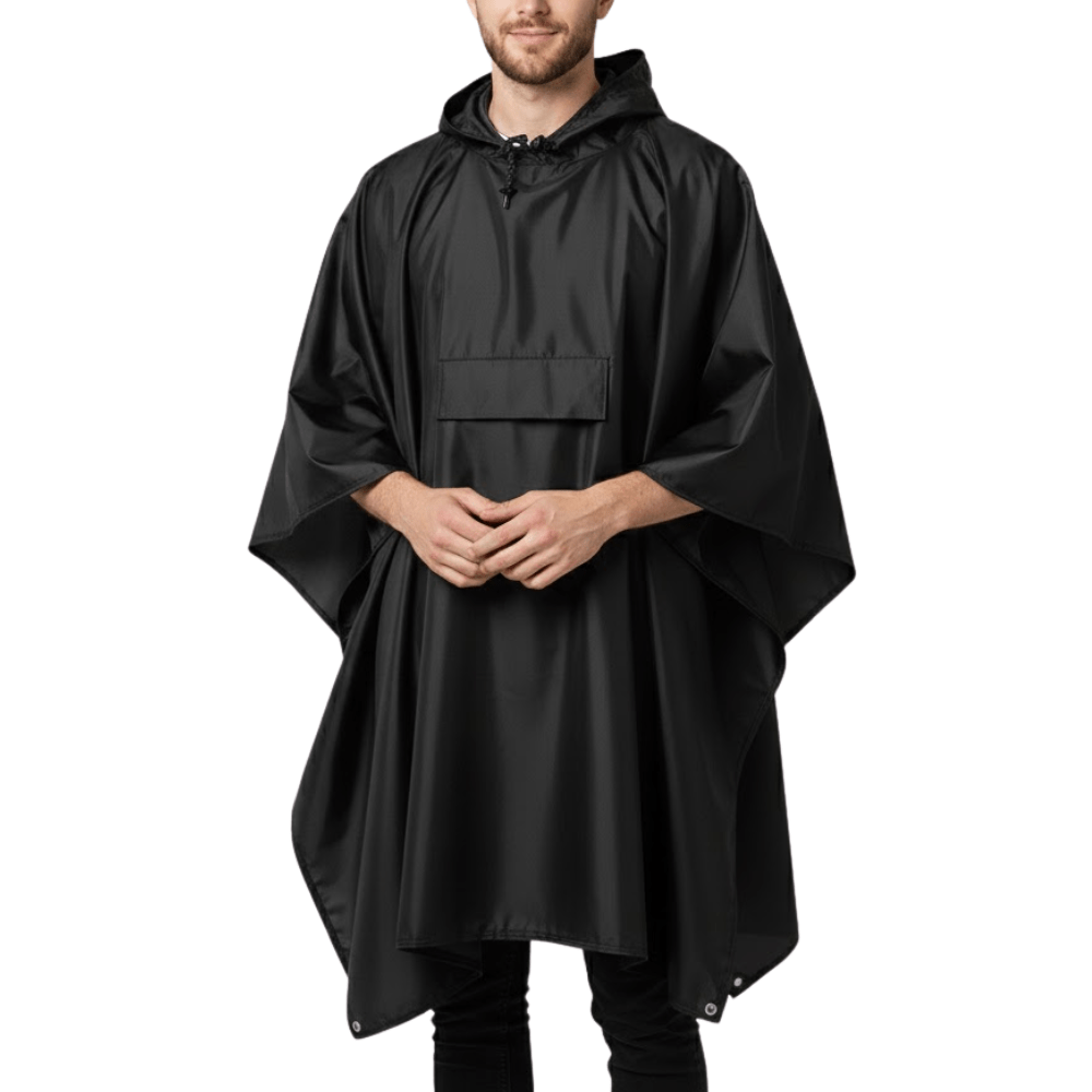 Rain Poncho – Lightweight Water - Resistant Packable Design | Active Peaks - Active Peaks