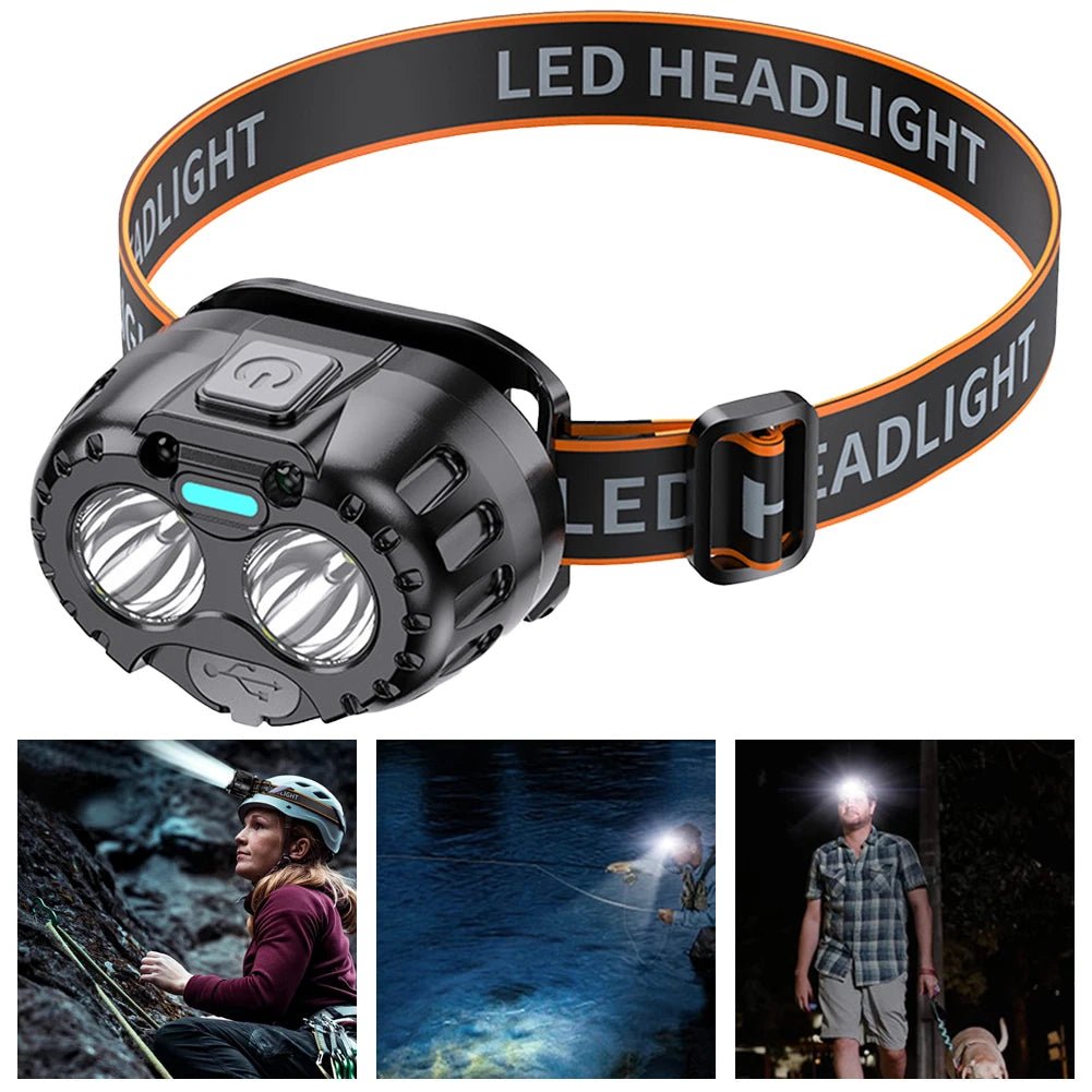 Rechargeable LED Head Torch – IPX4, 250 lm | Active Peaks - Active Peaks