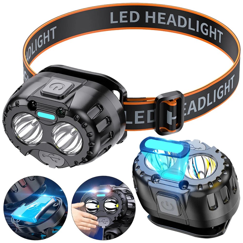 Rechargeable LED Head Torch – IPX4, 250 lm | Active Peaks - Active Peaks