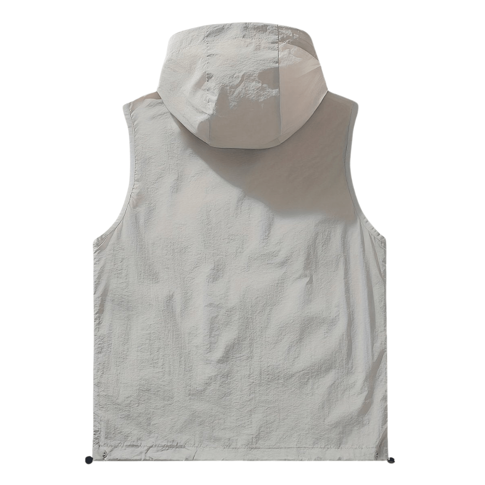 Lightweight Hooded Sleeveless Vest - Active Peaks