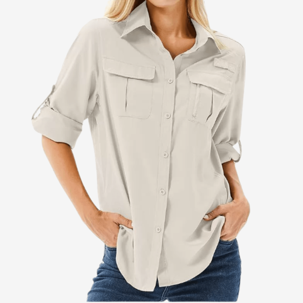 Breathable Long Sleeve Hiking Shirt – Women’s Lightweight | Active Peaks - Active Peaks