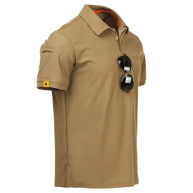 Breathable Short - Sleeve Outdoor Polo Shirt - Active Peaks
