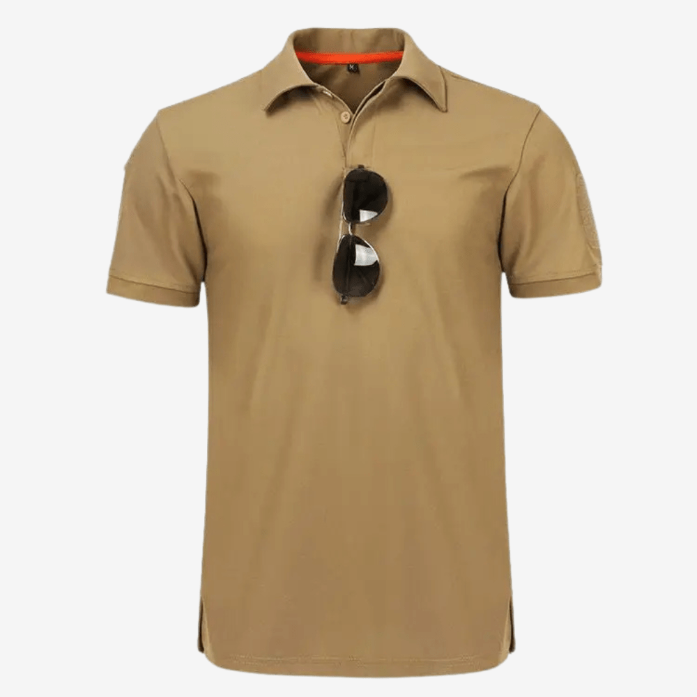 Breathable Short - Sleeve Outdoor Polo Shirt - Active Peaks