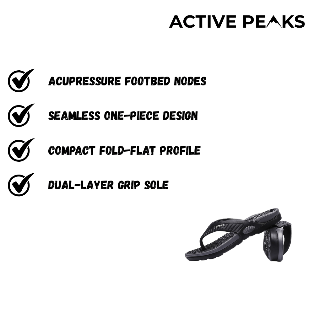 Slides – Lightweight & Slip - Resistant EVA Footwear | Active Peaks - Active Peaks