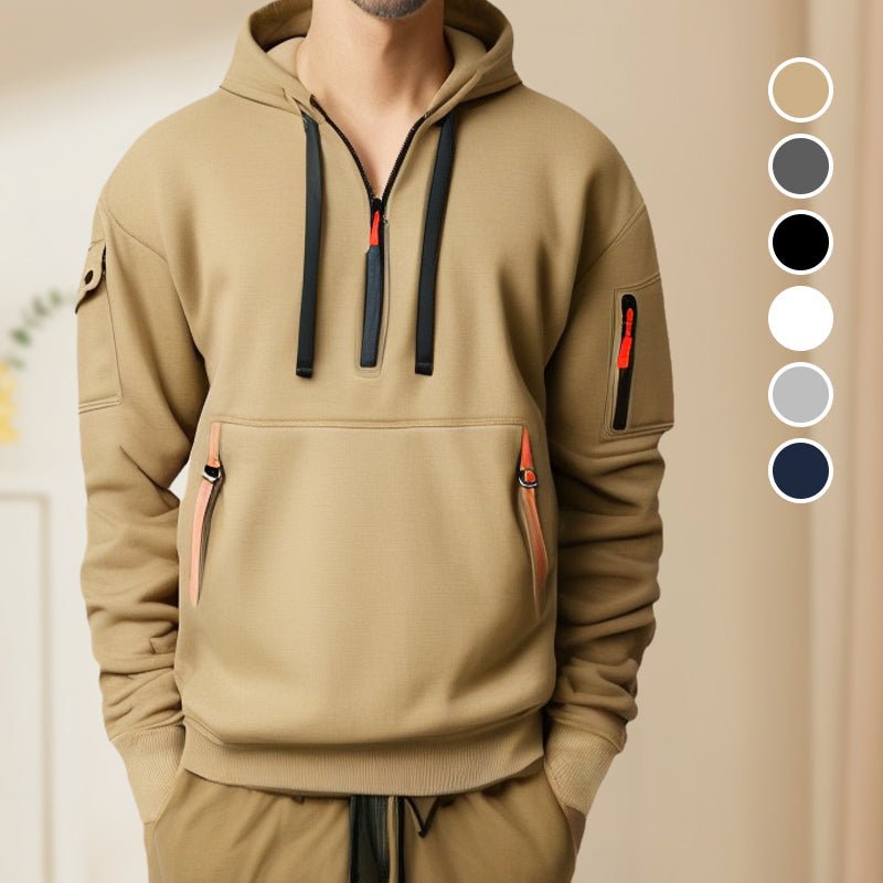 Lightweight Half - Zip Outdoor Hoodie | Active Peaks - Active Peaks