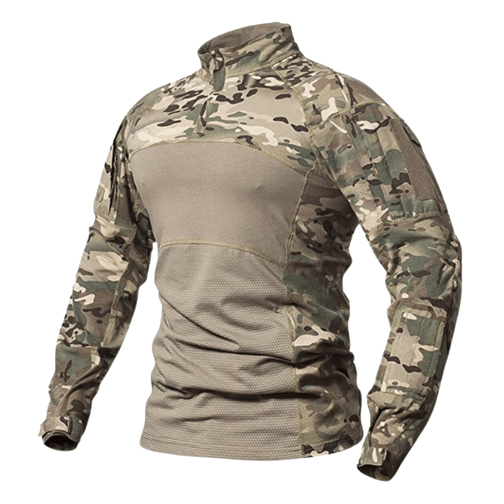 Breathable Stretch Long - Sleeve Tactical Shirt | Active Peaks - Active Peaks