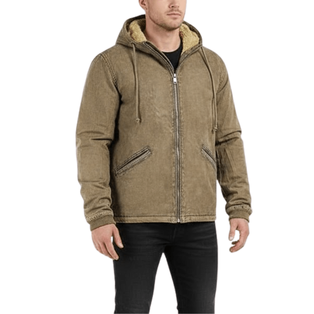 Men’s Sherpa - Lined Hooded Jacket | Active Peaks - Active Peaks