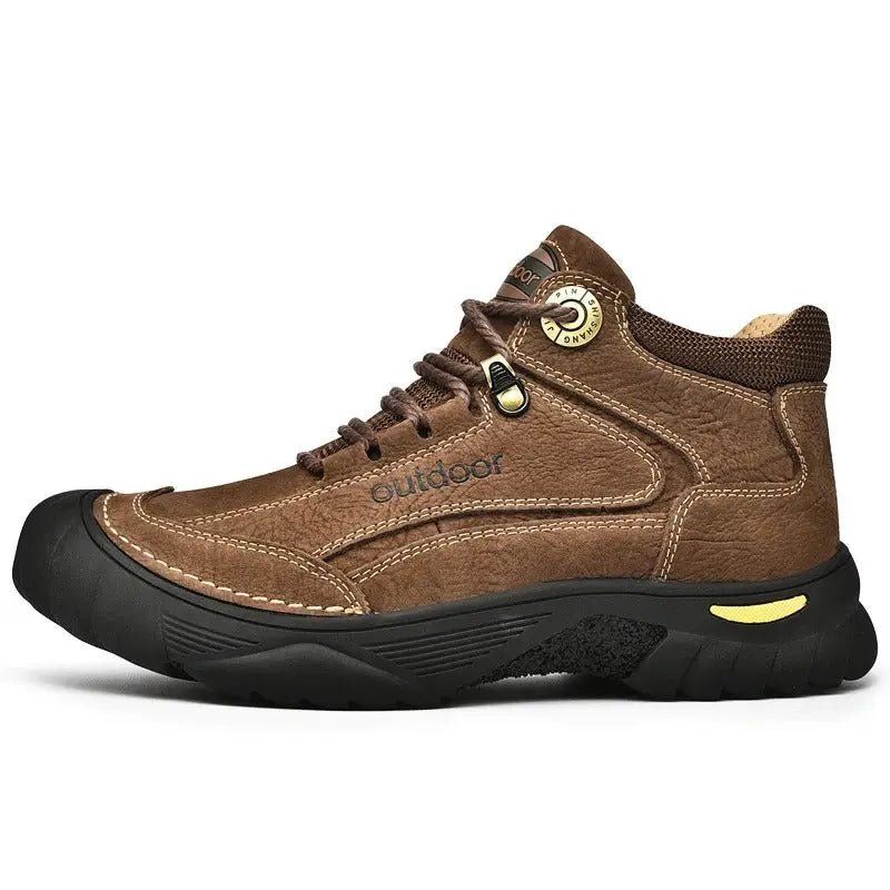Durable Men’s Hiking Shoes – Water - Resistant All - Terrain Walking Footwear - Active Peaks