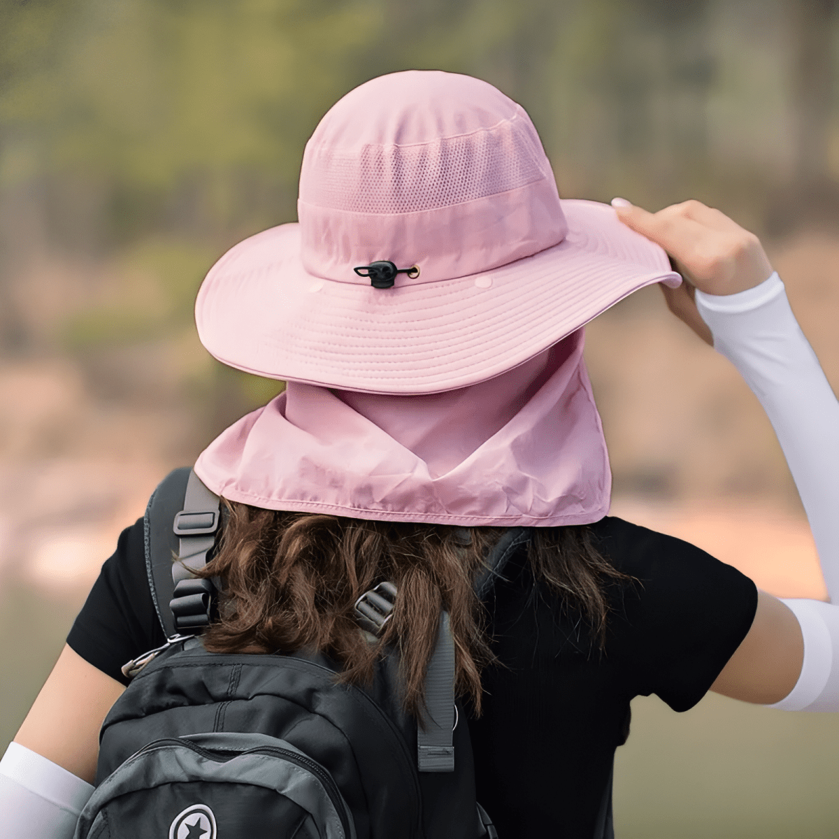 Lightweight Breathable Hiking Hat with Neck Cover | Active Peaks - Active Peaks