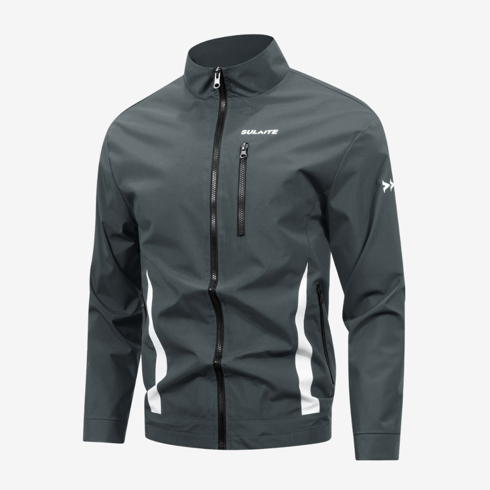 Lightweight Zip - Up Outdoor Jacket with High Collar | Active Peaks - Active Peaks