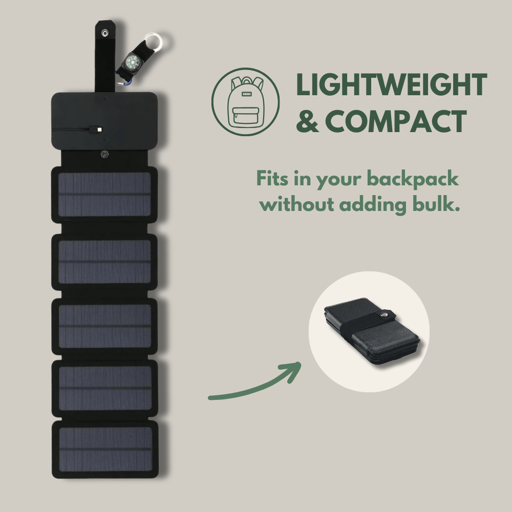 Lightweight Solar Power Bank Charger for Outdoor Use | Active Peaks - Active Peaks