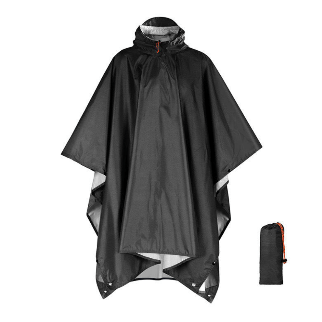 Lightweight Waterproof Rain Poncho with Hood | Active Peaks - Active Peaks