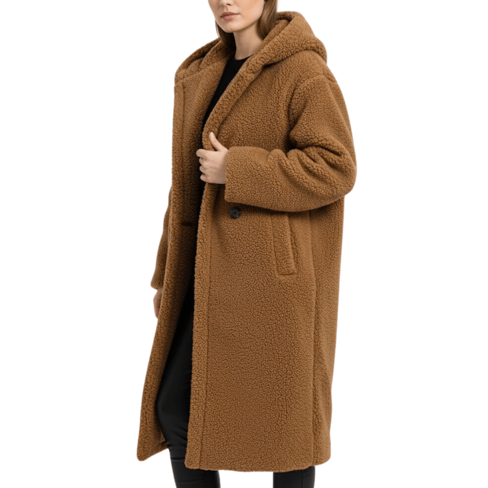 Long Sherpa Fleece Coat | Active Peaks - Active Peaks