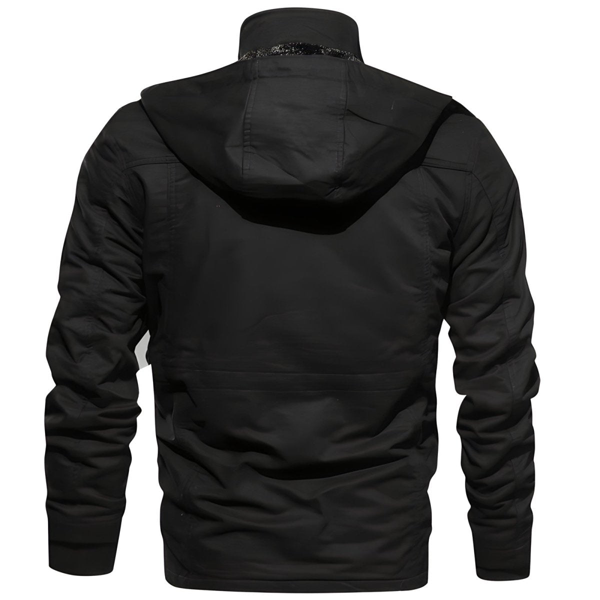 Multi - Pocket Insulated Outdoor Jacket – Fleece - Lined Hood - Active Peaks