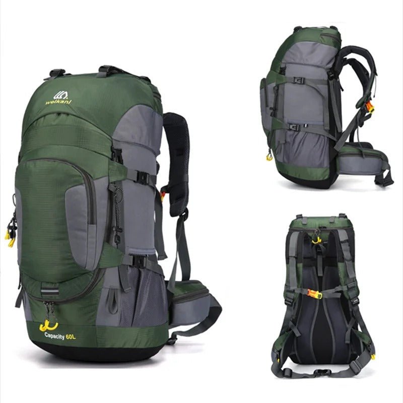 Weather - Resistant 60L Hiking Backpack for Outdoor Adventures - Active Peaks