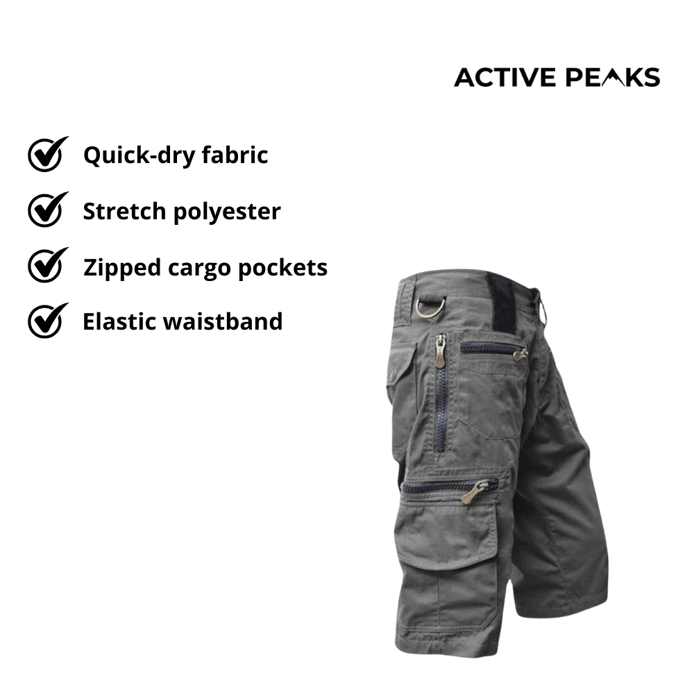 Cargo Shorts Stretch Quick - Dry | Active Peaks - Active Peaks