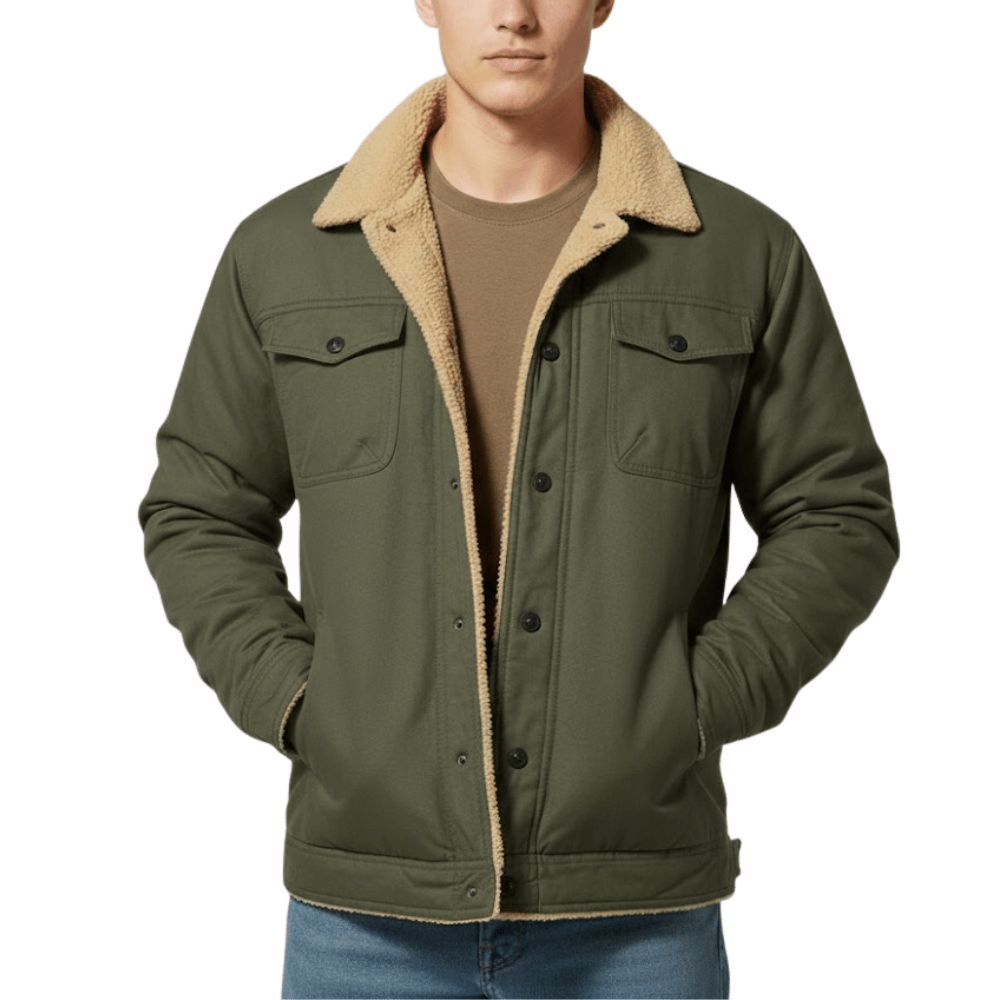 Men’s Fleece - Lined Outdoor Jacket | Active Peaks - Active Peaks