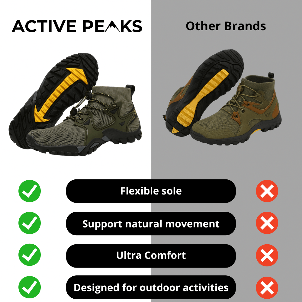 Lightweight Hiking Shoes - Non - Slip and Breathable - Active Peaks