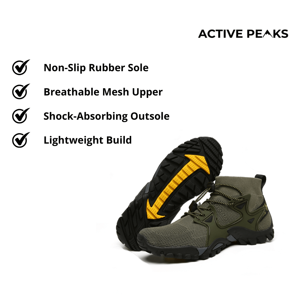 Lightweight Hiking Shoes - Non - Slip and Breathable - Active Peaks