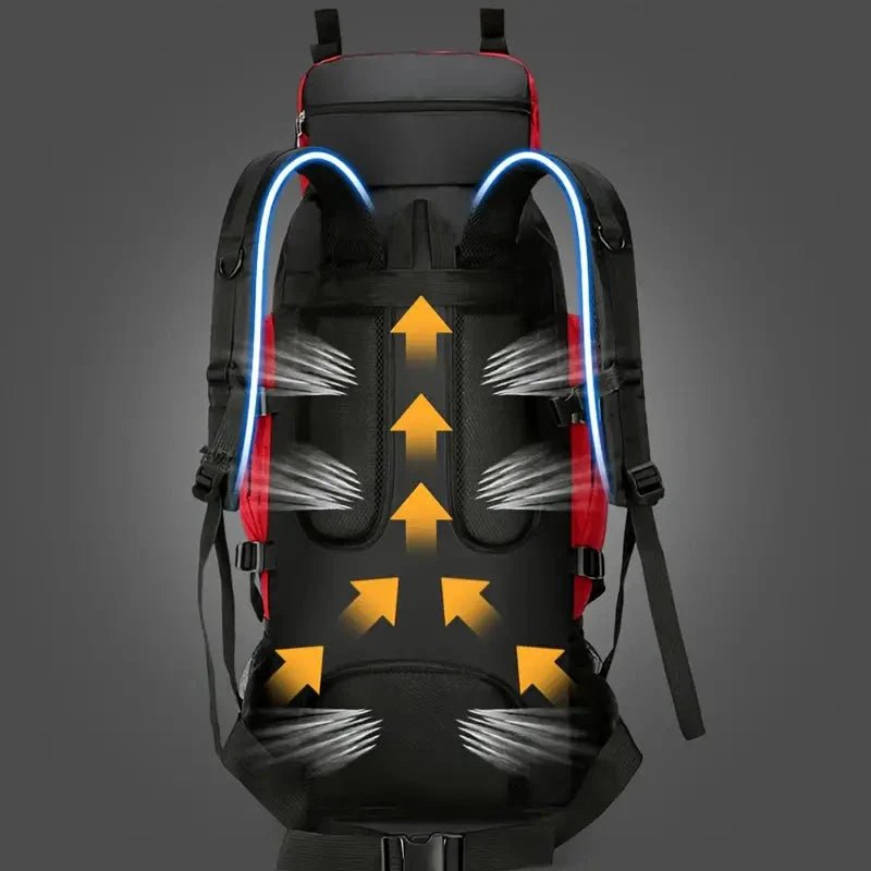 ActivePeaks Rugged and Water - Resistant Hiking Backpack with 90L Capacity - Active Peaks