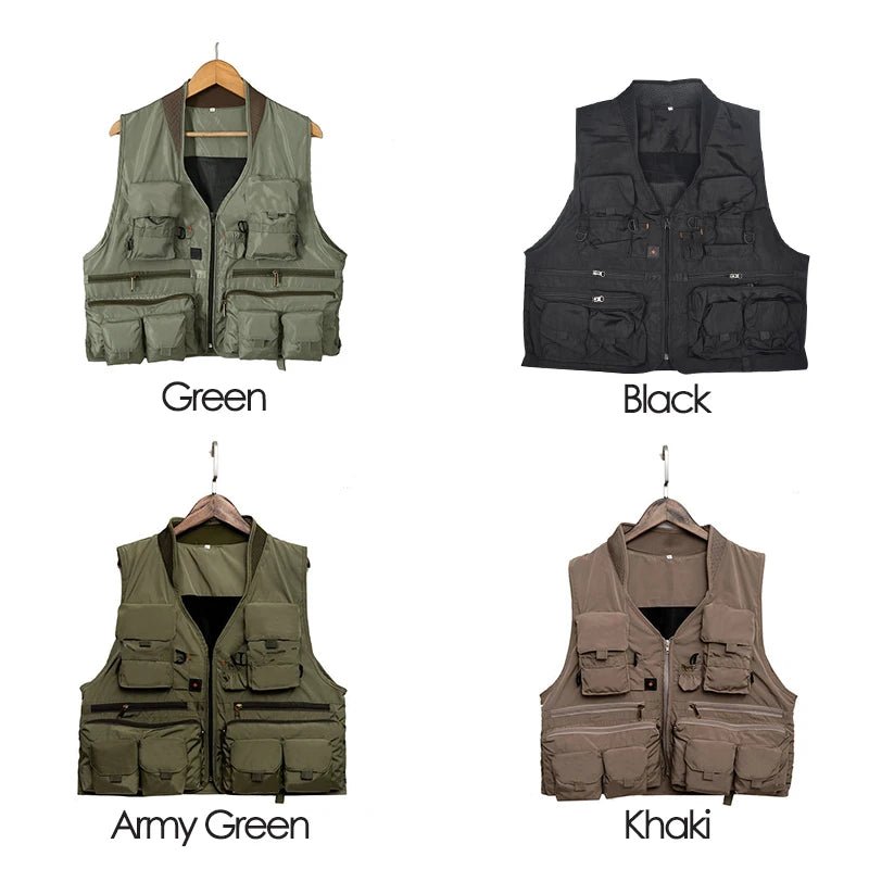 Breathable Quick - Dry Fishing Vest with Multiple Pockets | Active Peaks - Active Peaks