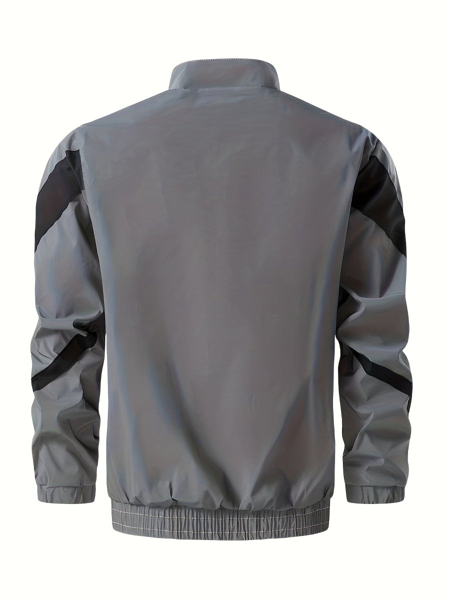 Reflective Jacket – Lightweight & Wind - Resistant Zip - Up for Outdoor Use - Active Peaks