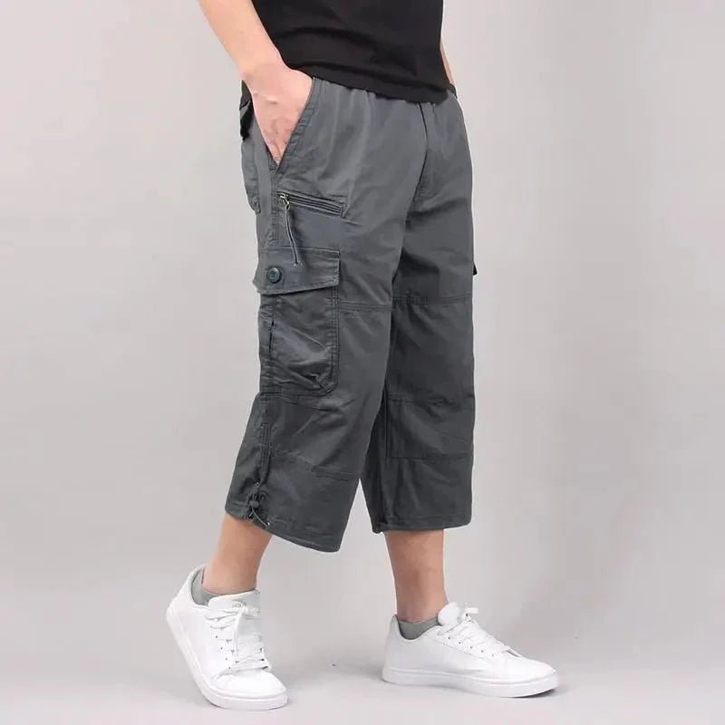 Lightweight Loose - Fit Cargo Shorts with Multiple Pockets | Active Peaks - Active Peaks