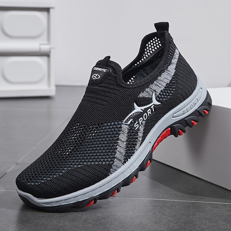 Men's Slip - On Walking Shoes – Breathable Lightweight | Active Peaks - Active Peaks