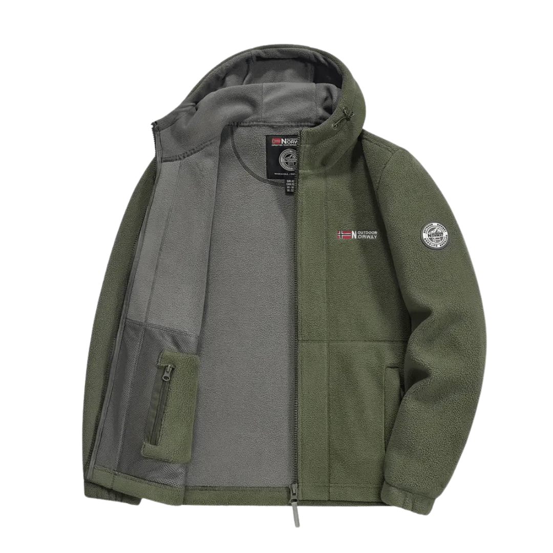 Men’s Fleece Jacket Windproof Breathable - Active Peaks
