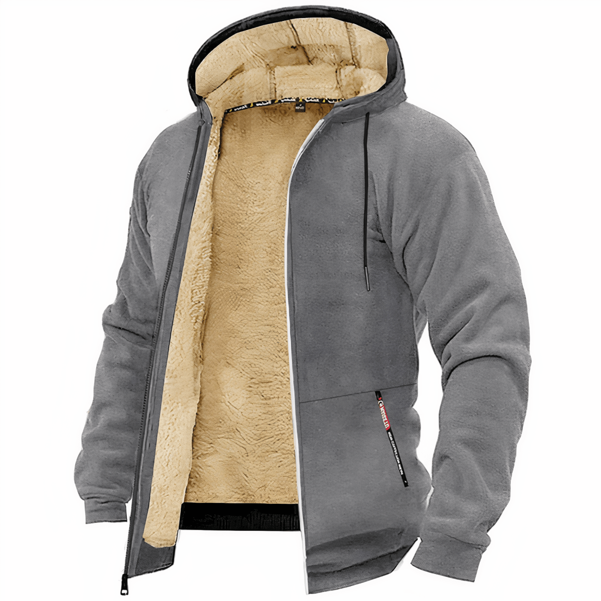Men’s Fleece - Lined Hooded Jacket | Active Peaks - Active Peaks