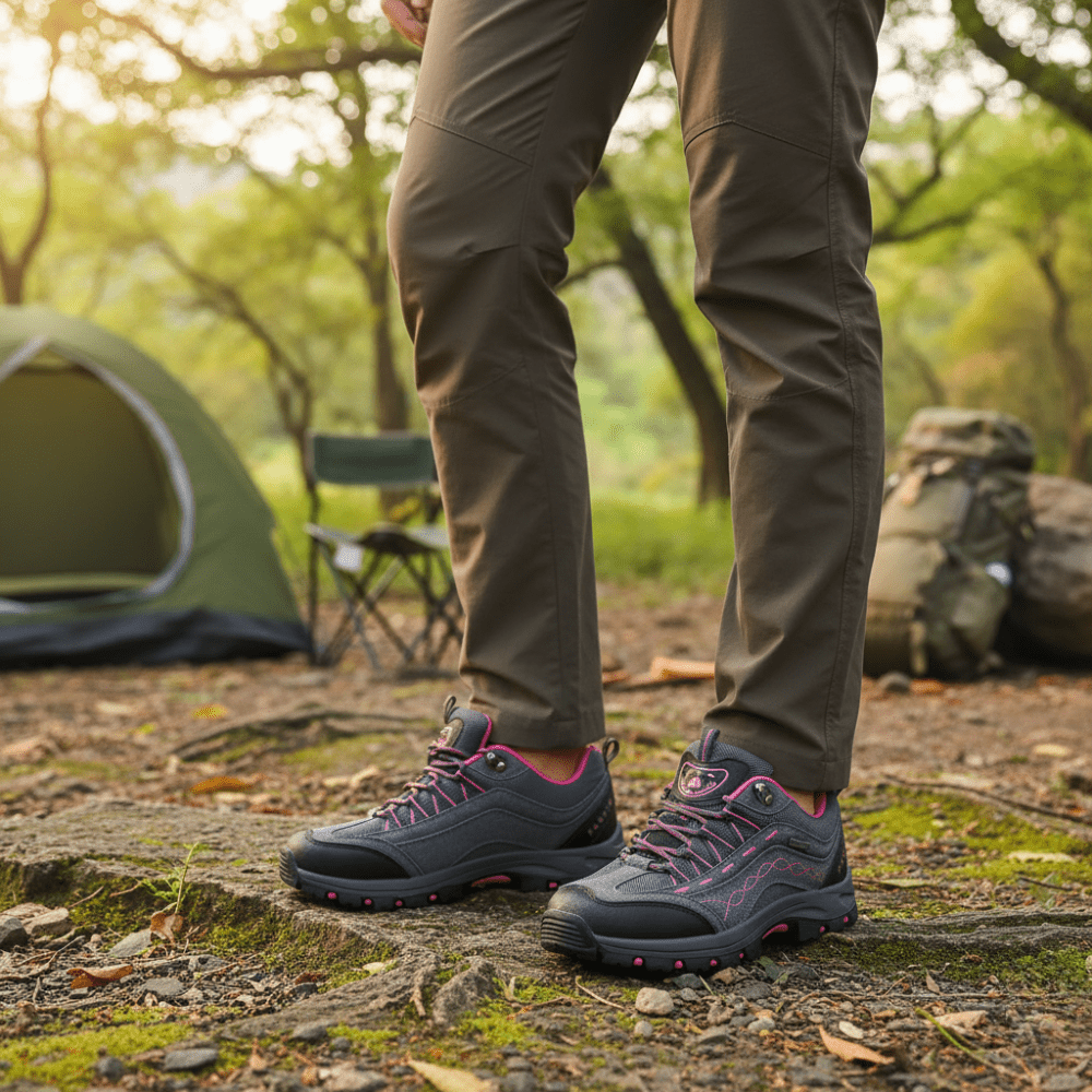 Women’s Waterproof Durable Hiking Shoes with Grip Sole | Active Peaks - Active Peaks