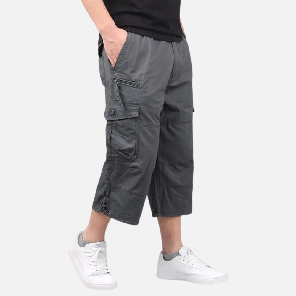 Lightweight Loose - Fit Cargo Shorts with Multiple Pockets | Active Peaks - Active Peaks