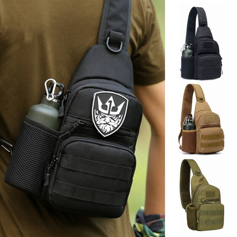 Crossbody Bag – Compact & Water - Resistant 7L Outdoor Shoulder Pack - Active Peaks