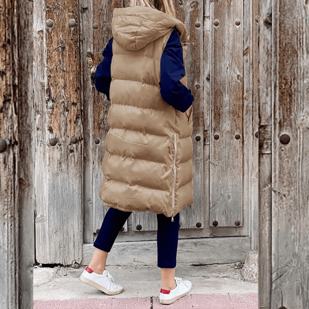 Long Padded Puffer Vest | Active Peaks - Active Peaks